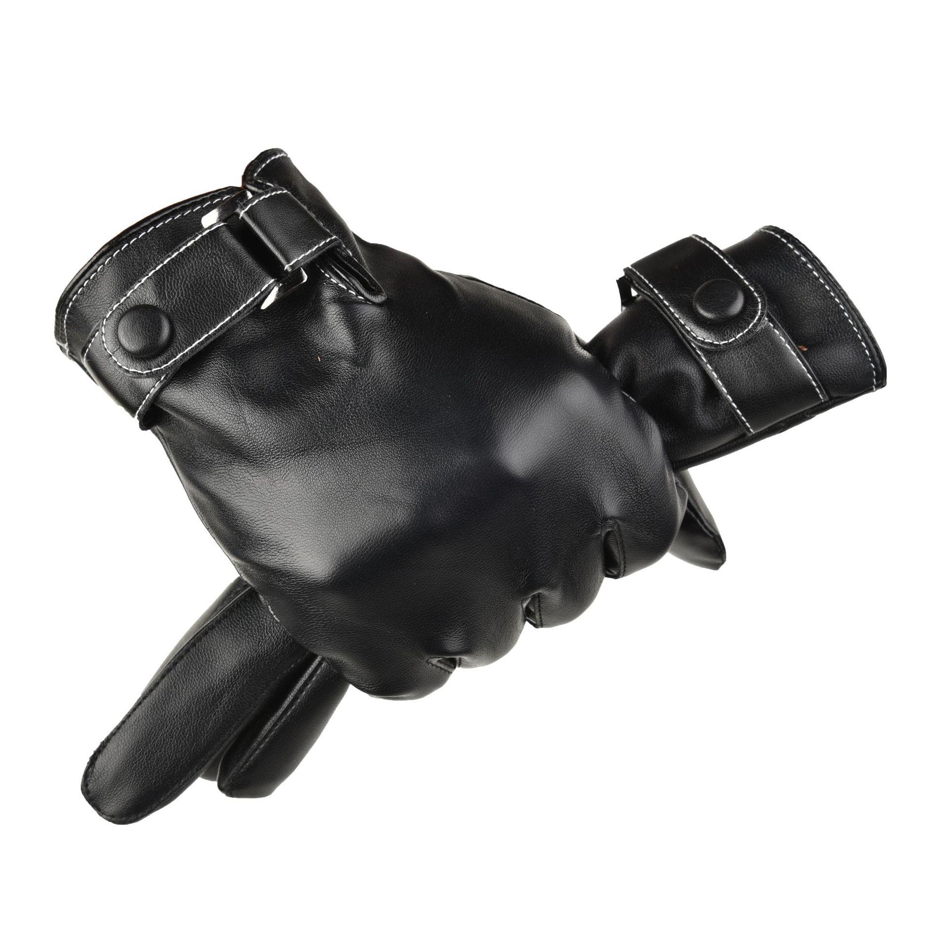 

Теплые перчатки для мужчин Осень и Зима Спорт на открытом воздухе Велоспорт Велоспорт с флисом Защита от холода Мотоциклетные перчатки с сенсорным экраном One Size