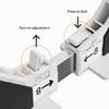 Stand Height Adjustable Washing Machine Pedestal Multifunctional Base Home Appliance Anti Noise Drying Rack
