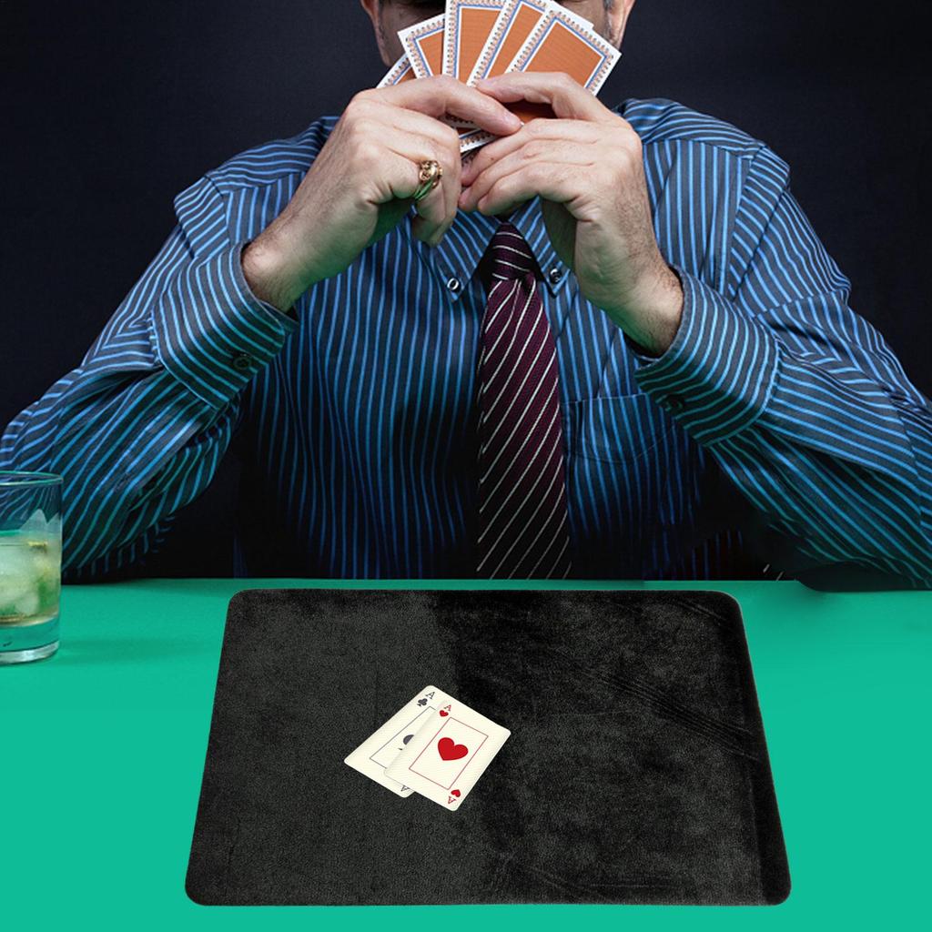 Tappetino per Giochi di Carte Tovaglia per Carte Tarocchi Tappetino per Trucchi con Carte da Gioco Poker Accessori Magia Ravvicinata Tappetino per Mazzo Tavolo per Gioco Casa