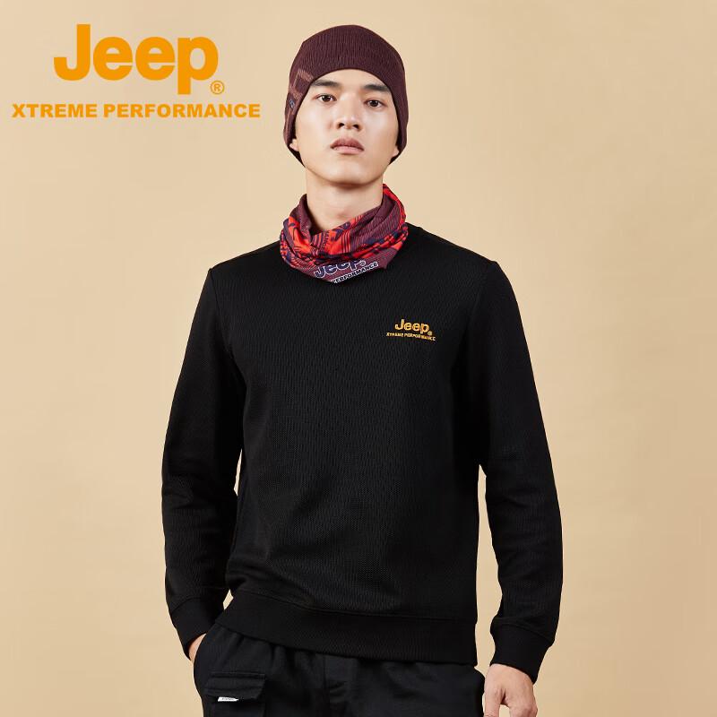 Jeep Men's Thermal Fleece-Lined Hoodie