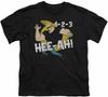 Johnny Bravo 123 Kids Youth T Shirt Cartoon Tee Black