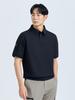 CHALLENGER Men'S Sleeve Pocket Pq Collared Short Sleeve T-Shirt Black