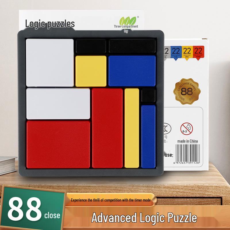 Educational Logic Puzzle Blocks: Parent-Child Interaction & Intelligence Development Game for Kids
