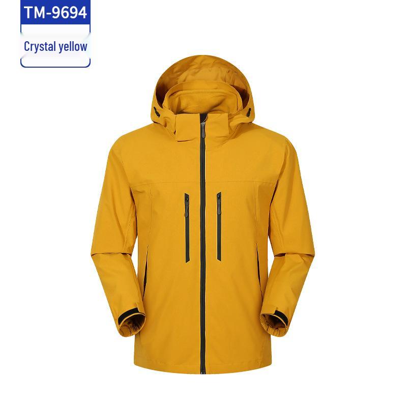 Zestaw roboczych kurtek wiatroszczelnych z podszewką polarową - Unisex