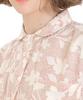 Narue Pajama Cream Puff Gauze Flower Stitch Shirt Pajamas Women's Set, (R)