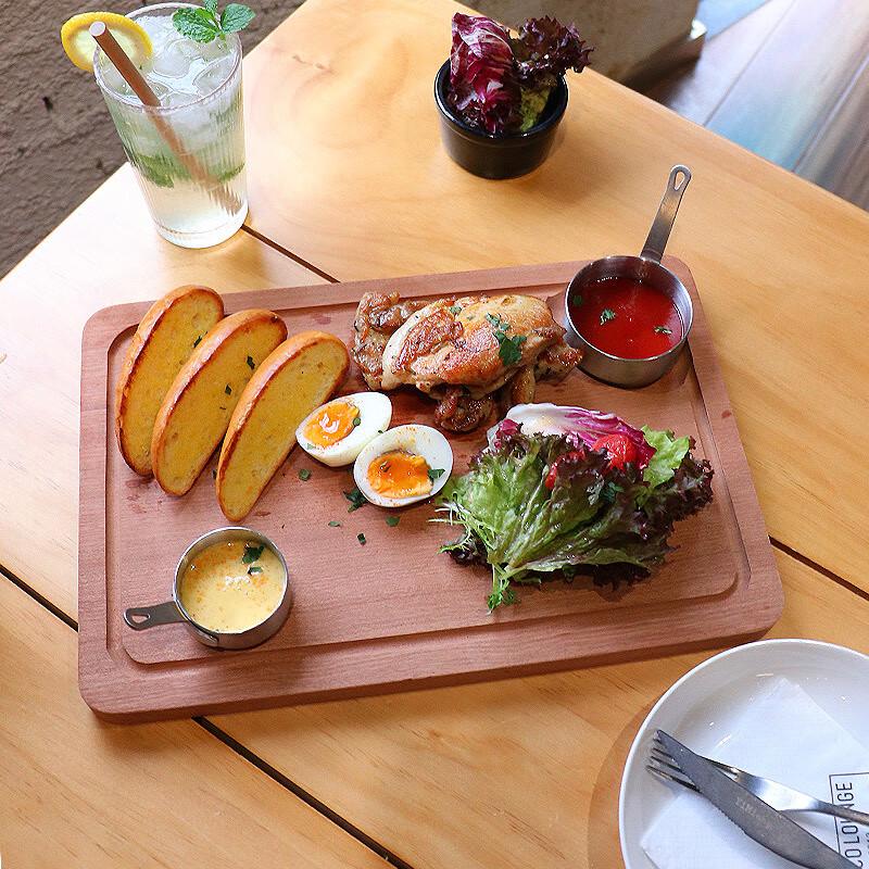 LISM Rectangular Wooden Cutting and Serving Board