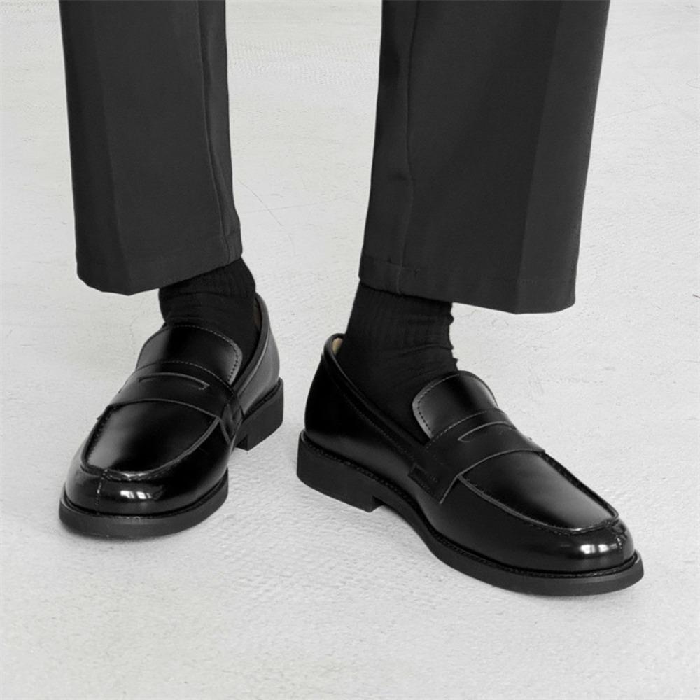 Loafers Men's Casual Shoes Classic Black Casual Leather Shoes Man Loafers Shoes for Man
