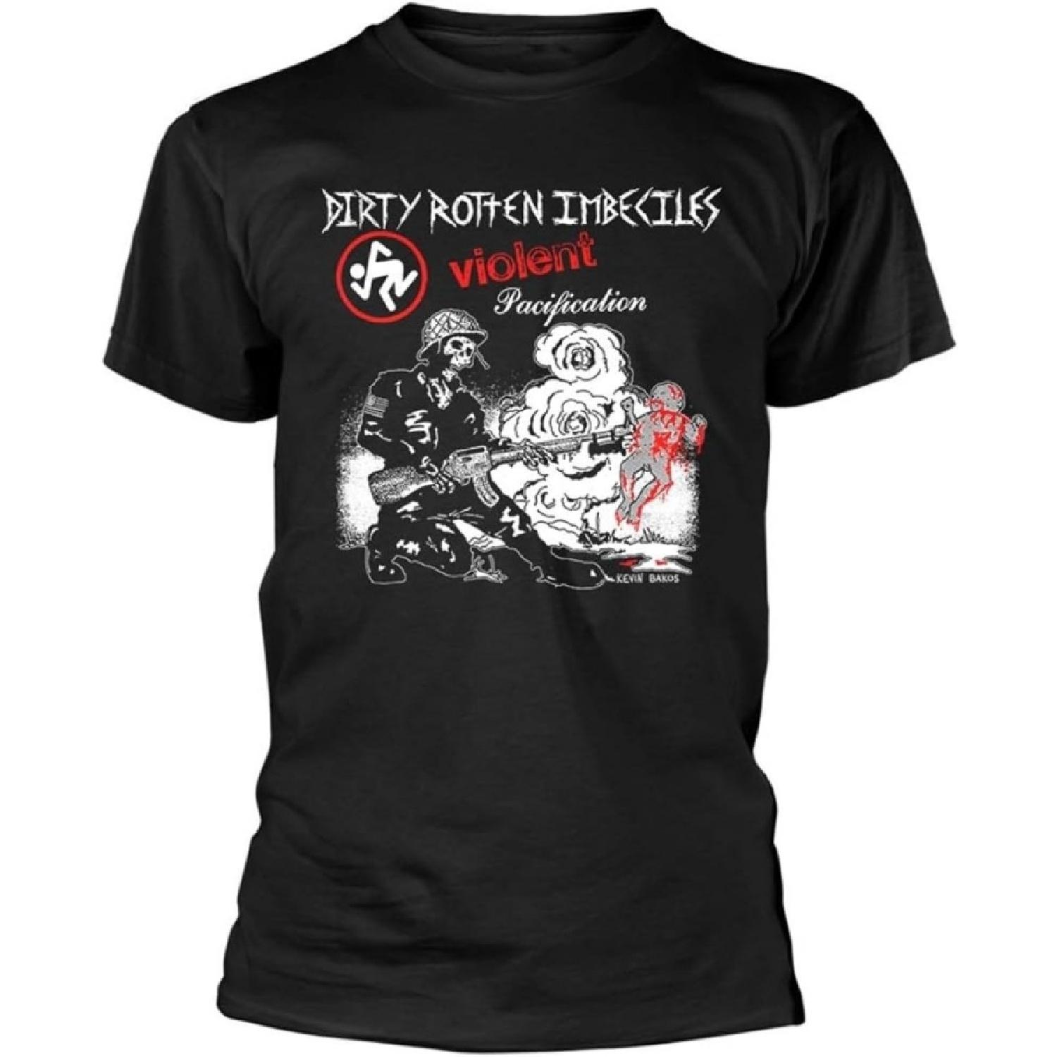 Dirty Rotten Imbeciles  Violent Pacification  T-Shirt S