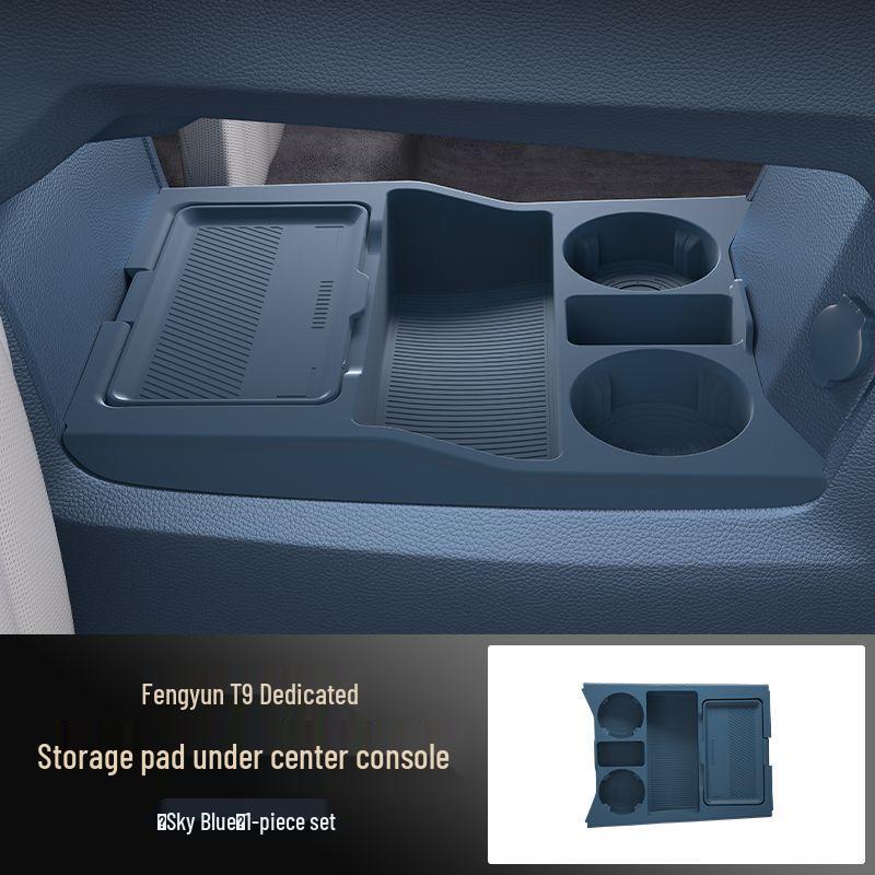 

Chery Fengyun T9 Silicone Center Console Storage Box - Custom Car Interior Accessory