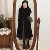 Damen Frühling und Herbst Mantel im britischen Stil Mittellang Einfarbig Elegant und Raffiniert Übermantel