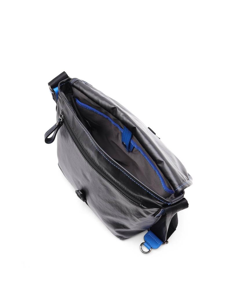 LANVIN en Bleu Taška přes rameno Heather černá pánská,