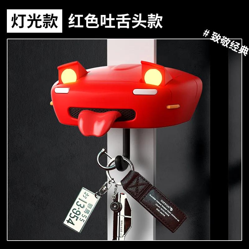 Initial D AE86car Headlight Key Hanger Creative Storage Rack Hook Ae86 Keys Holder Wallhome Decormodern Cool Funny Decoration