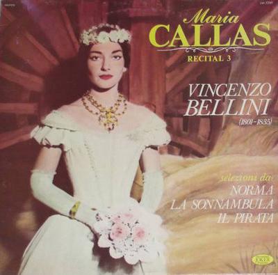 LP Record MARIA CALLAS  Recital 3 SM1280 International J 1981 Italy Classical Used