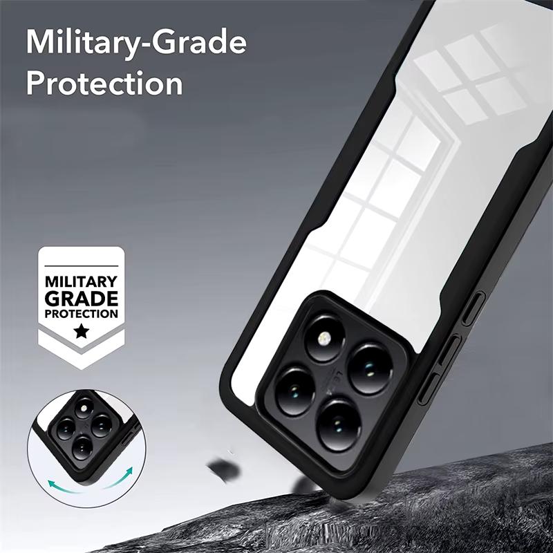 360 Full Body Protection Case for Xiaomi Mi 14T Pro 13T 12T 14 Ultra Redmi 14C 13C Shockproof Case for Redmi Note 13 Phone Cover