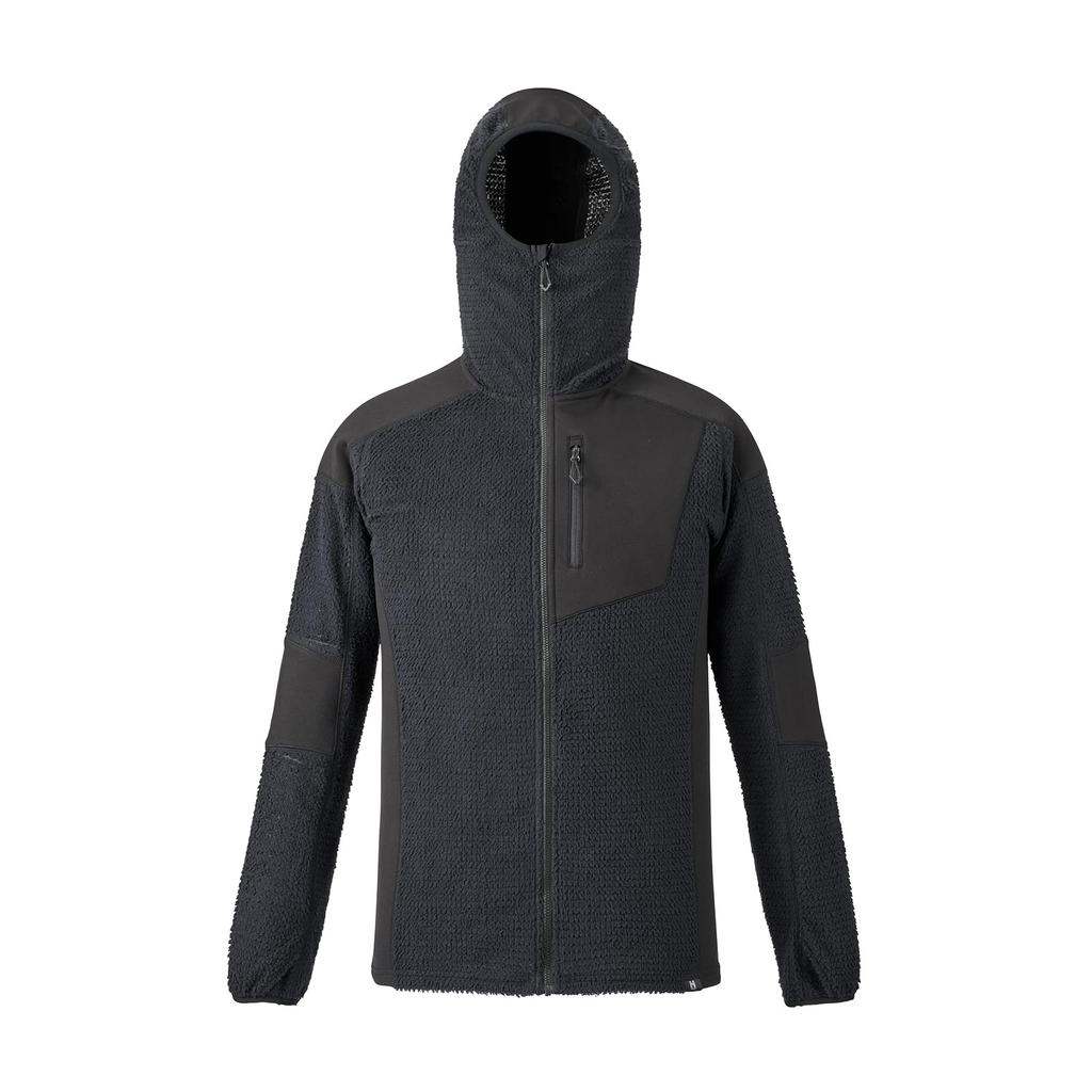 Millet Sport Fleece Through Warm Hybrid Jacket MIV03129 Size L [Unisex] Black-Noir (New Logo)