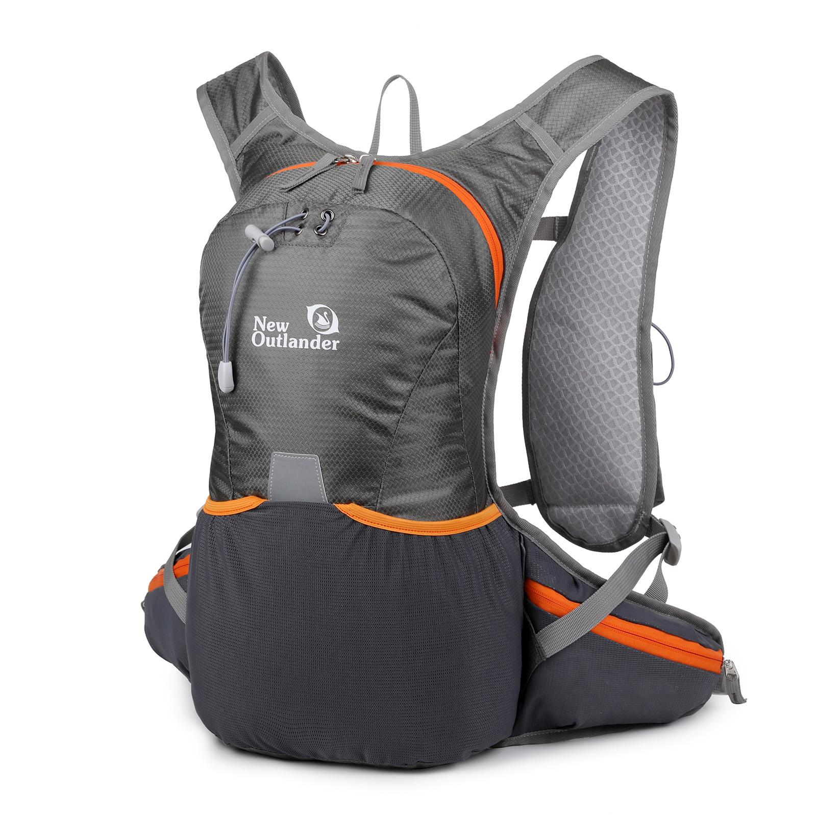 

Товары для походов 12 л рюкзак для походов водонепроницаемый для бега и кемпинга нагрудный ремень серый