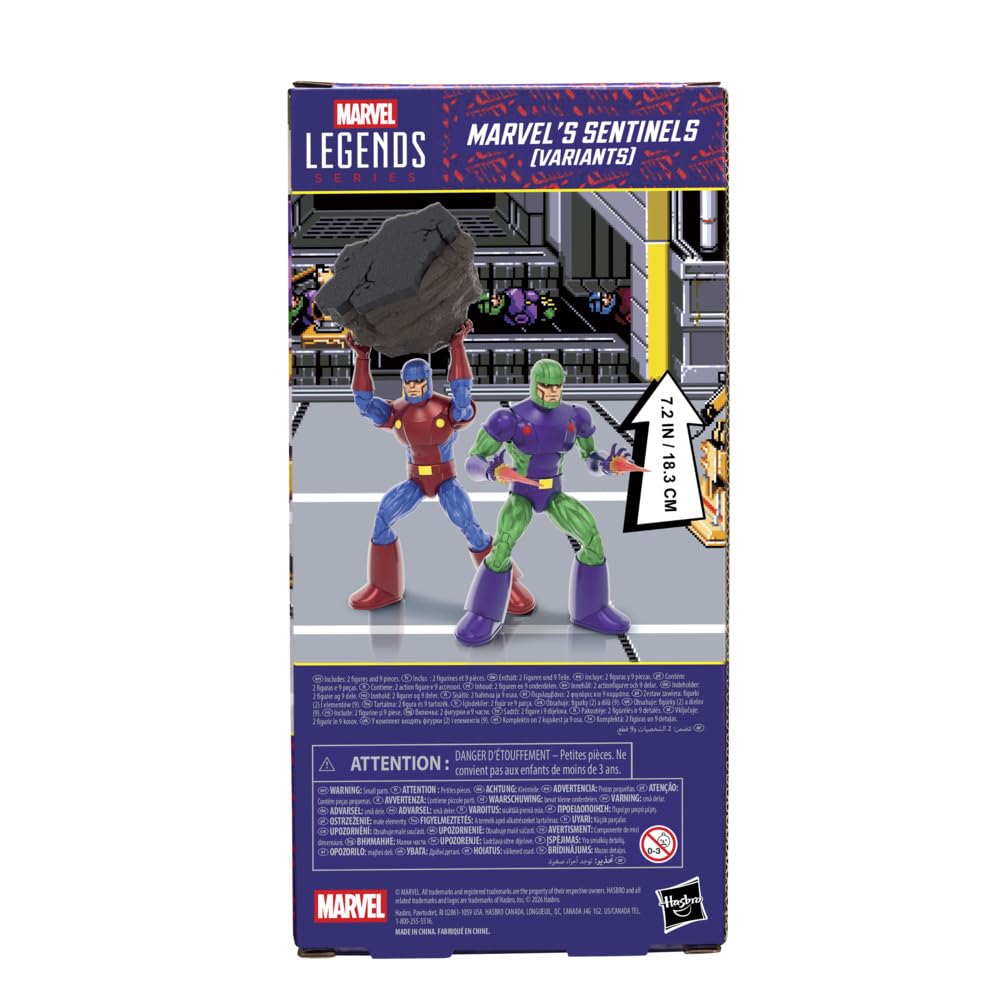 Hasbro MARVEL Legends Series X-Men Sentinels (Variant) 2-Pack Collectible 6-inch Action Figures G2096 Authentic
