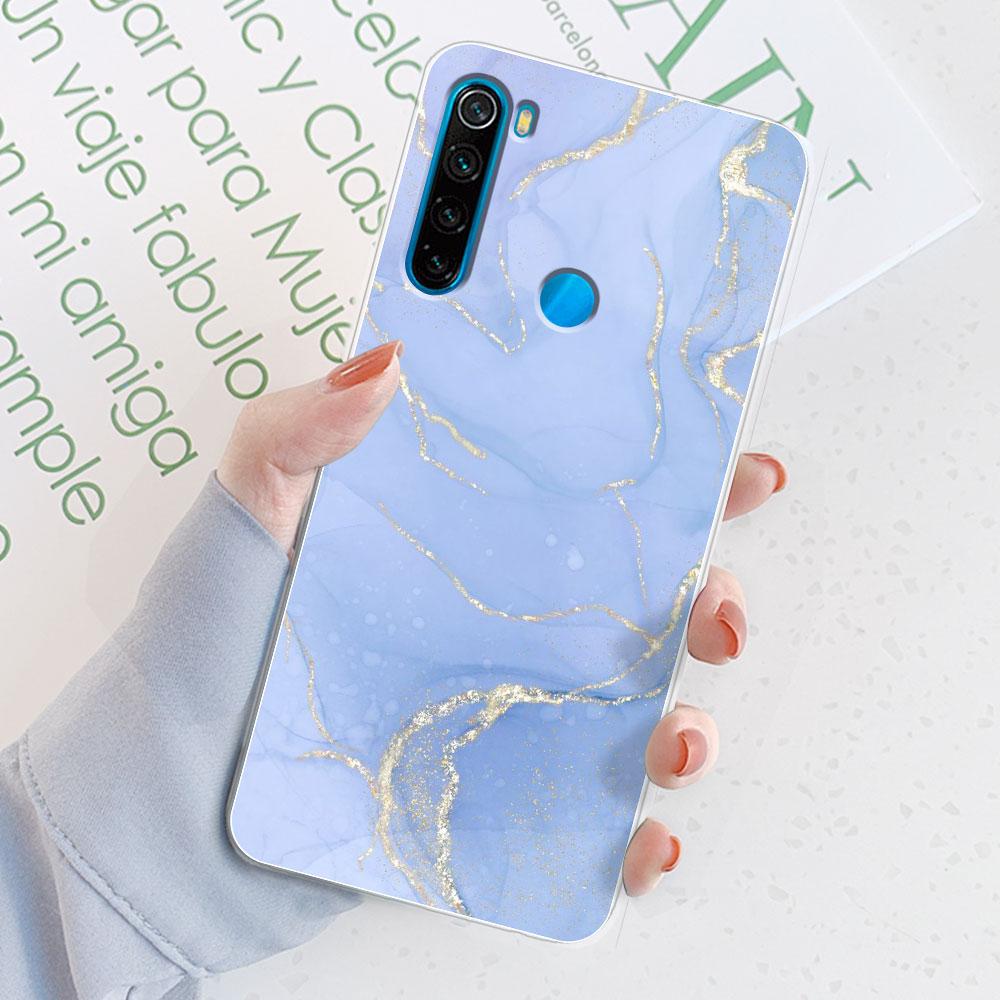 

For Xiaomi Redmi Note 8 2021 Case Redmi Note 8T Cute Marble Transparent Cases For Redmi Note 8 Pro Silicone Clear Phone Bumper Redmi Note 8T