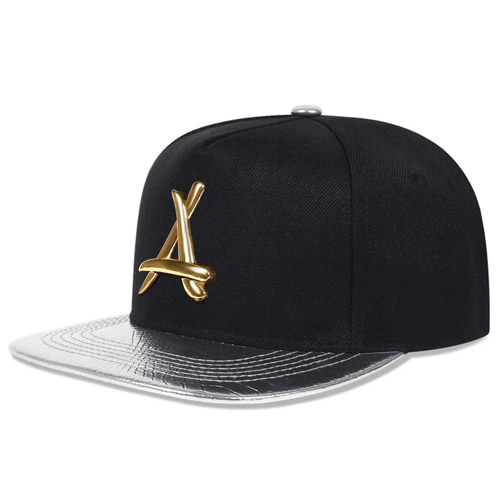 Baseball Étiquette Lettres Alphabet A Personnalité Genre Neutre Femmes Hommes Pour Casquettes Casquettes à Visière Printemps Automne Extérieur Réglable Décontracté Hip-Hop