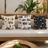 Art Transportation Cars Truck Boat Racing Cushion Cover Cushion Covers Machine Washable Wrinkle-Resistant Soft Durable