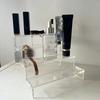 3 Layer Acrylic Color Display Shelf Toy Manual Blind Box Storage Shelf Lipstick Cosmetics Perfume Creative Shelf Storage Box Cupcake Organizer Rack