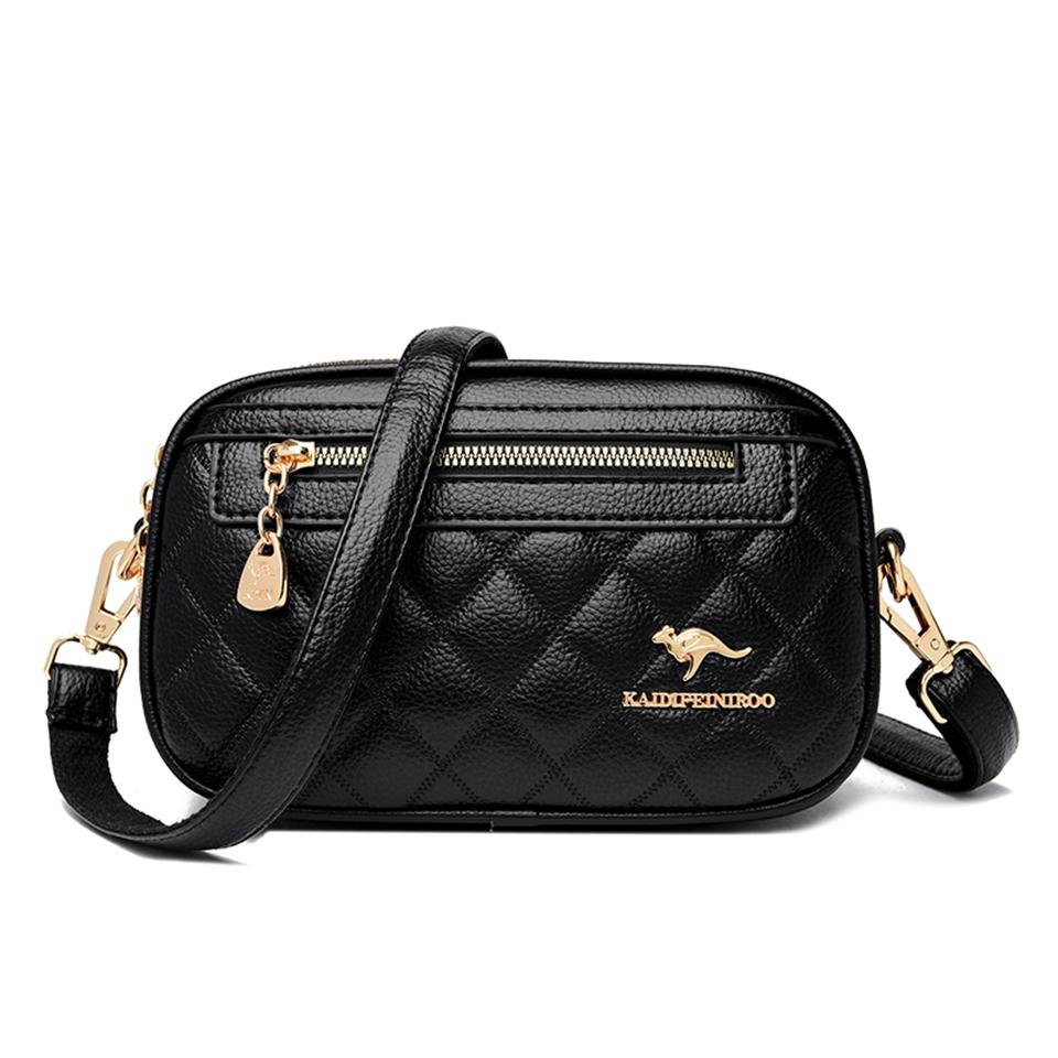 Damen Hochwertige Leder Geldbörse Umhängetaschen Luxus Designer Crossbody Tasche Damen Pendler Handtaschen Mode Damen Umhängetasche