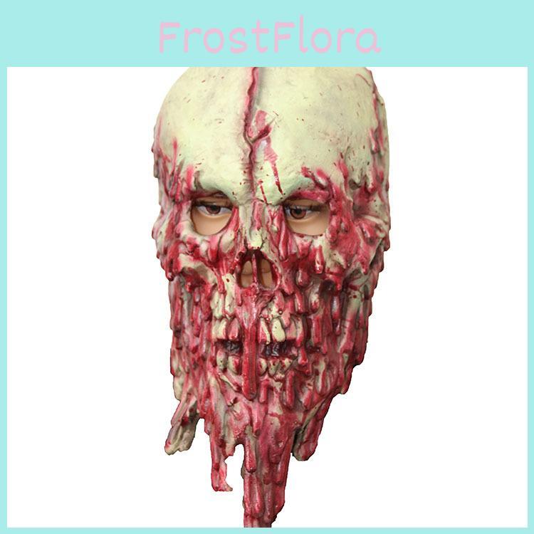 Halloween Spukhaus Latex Zombie Maske Für Cosplay Und Erschreck-Streiche
