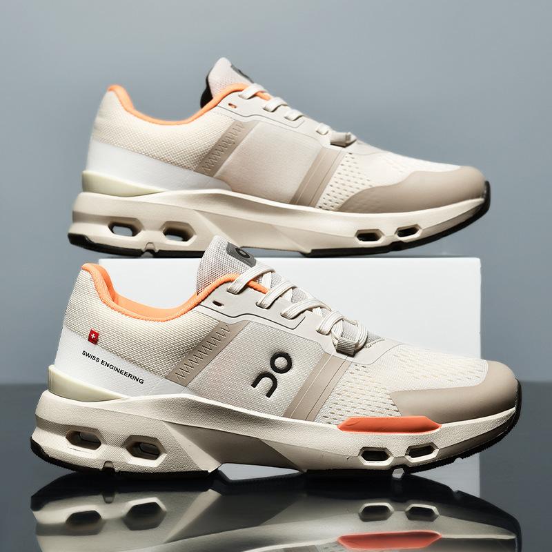 Summer New Large-size Men's Shoes Fashion Cushioning Running Shoes Outdoor Lightweight Versatile Breathable Mesh Casual Sports Shoes
