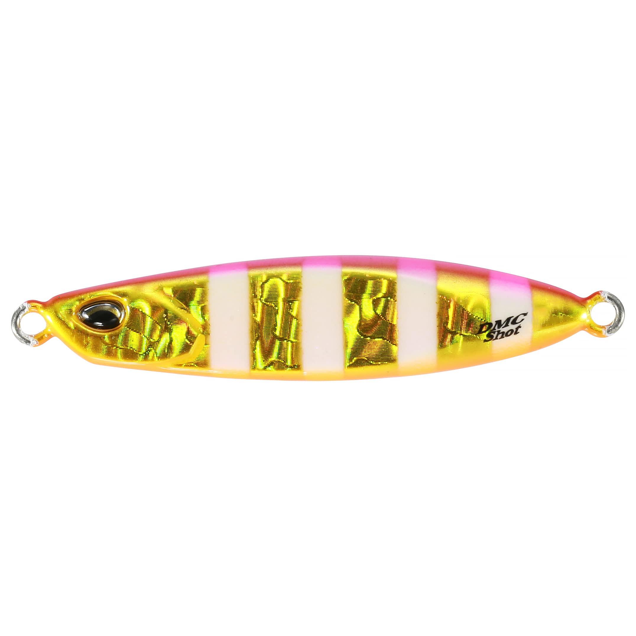 DUO Drag Metal Cast Shot 20g Pink Gold Zebra Glow 20g