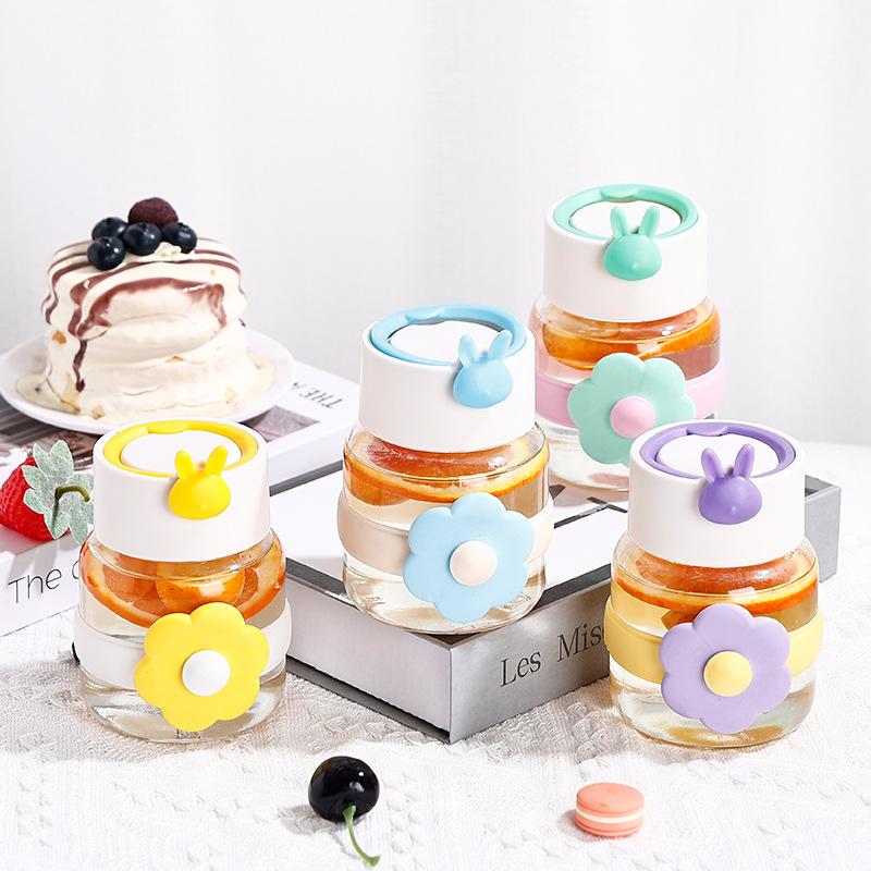 Handheld Neuer Chubby Cup 300ml Glas, Tragbarer Kaffee-Milchbecher, Büro-Geschenkbecher