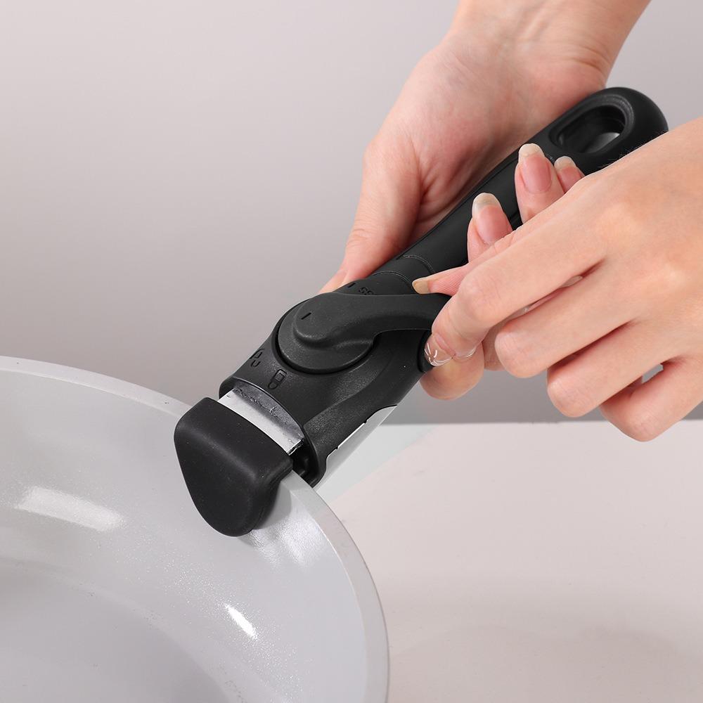 Heat-resistant Frying Pan Handle Knob-style Buckle Pot Hand Grip Detachable Pan Handle  Farmhouse