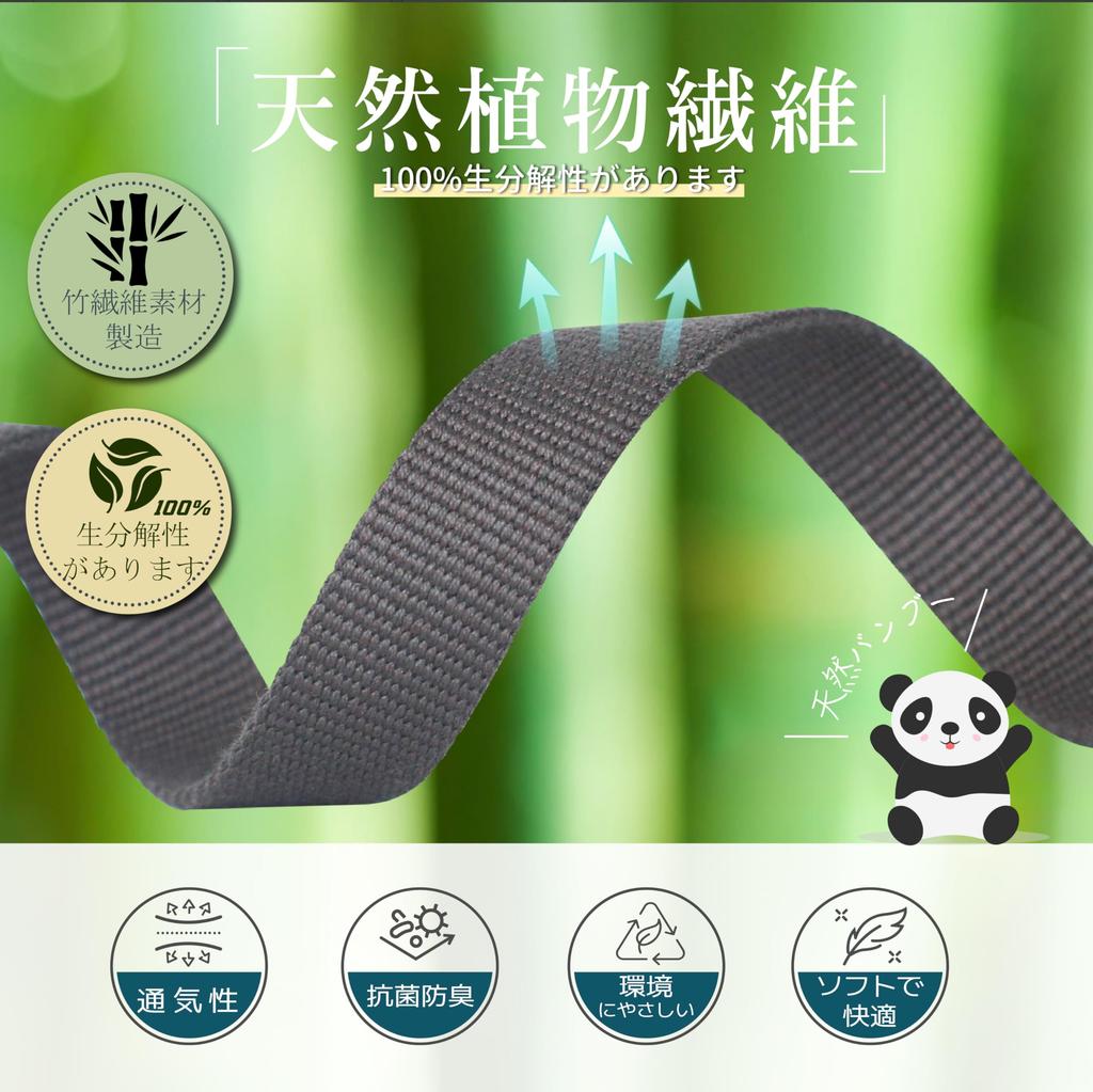 JC HOUSE Dog Bamboo Fiber Soft and Comfortable Lead for Medium and Large Discipline and Dark Gray Lead, Eco-Friendly Material, 1.2m, Grip, Durable,