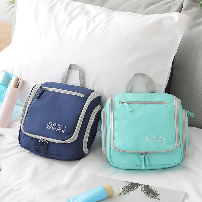 Trendy Korean Style Waterproof Memory Yarn Small Ear Travel Toiletry Bag Portable Storage Bag Makeup Toiletry Bag