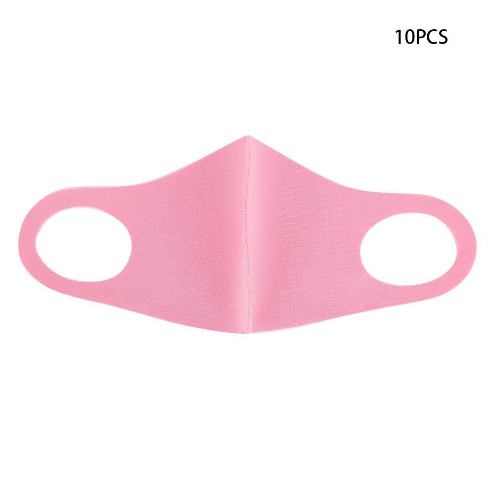 10pcs Reusable Mouth Muffle Dust Proof Sun Block Breathable Mouth Guard