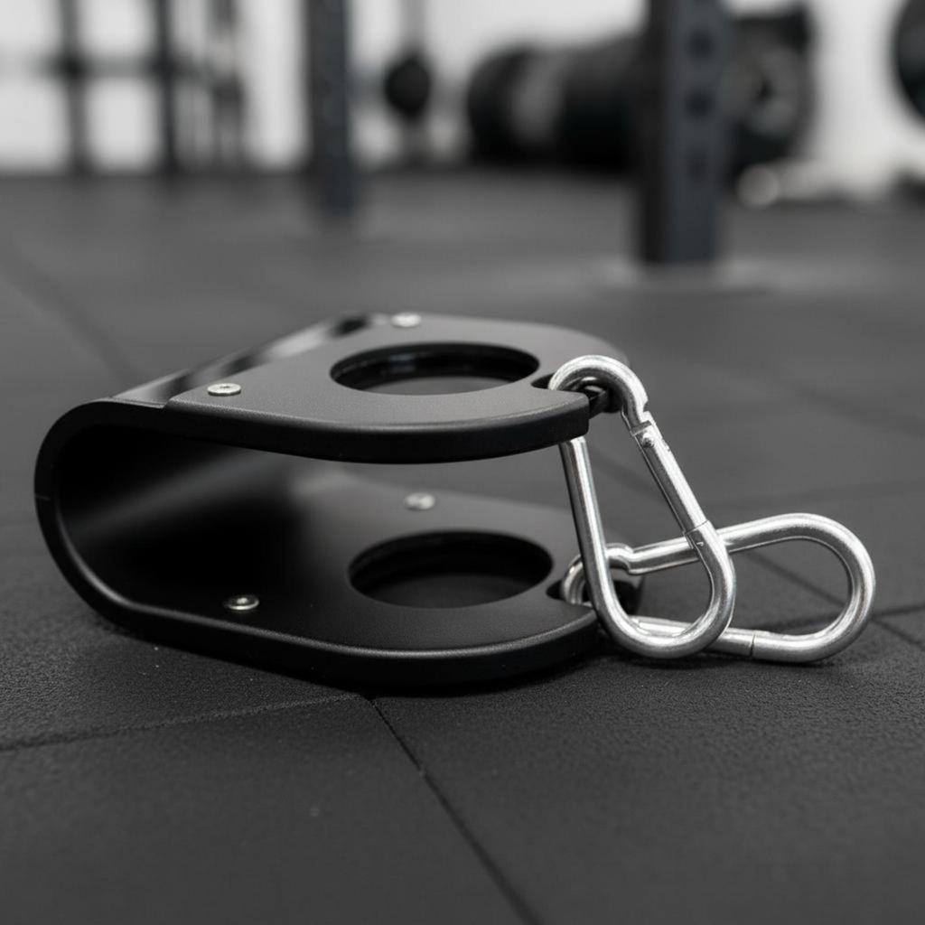 Curved Weight Holder Heavy Duty Barbell Hook Attachment Steel Construction