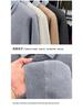 Men's Autumn/Winter Fleece-Lined Two-Piece Look Sweater with Business Shirt Collar