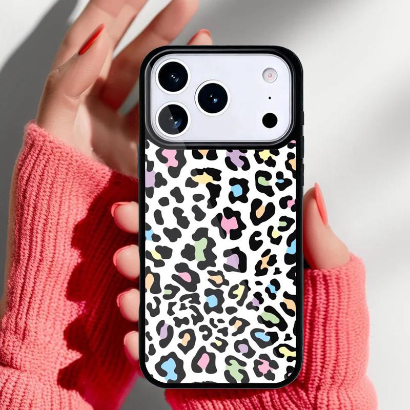 CAMOUFLAGE LEOPARD PRINT Phone Case for iPhone 17 16 15 14 13 Pro Max Back Cover for 12 11 Pro Coque