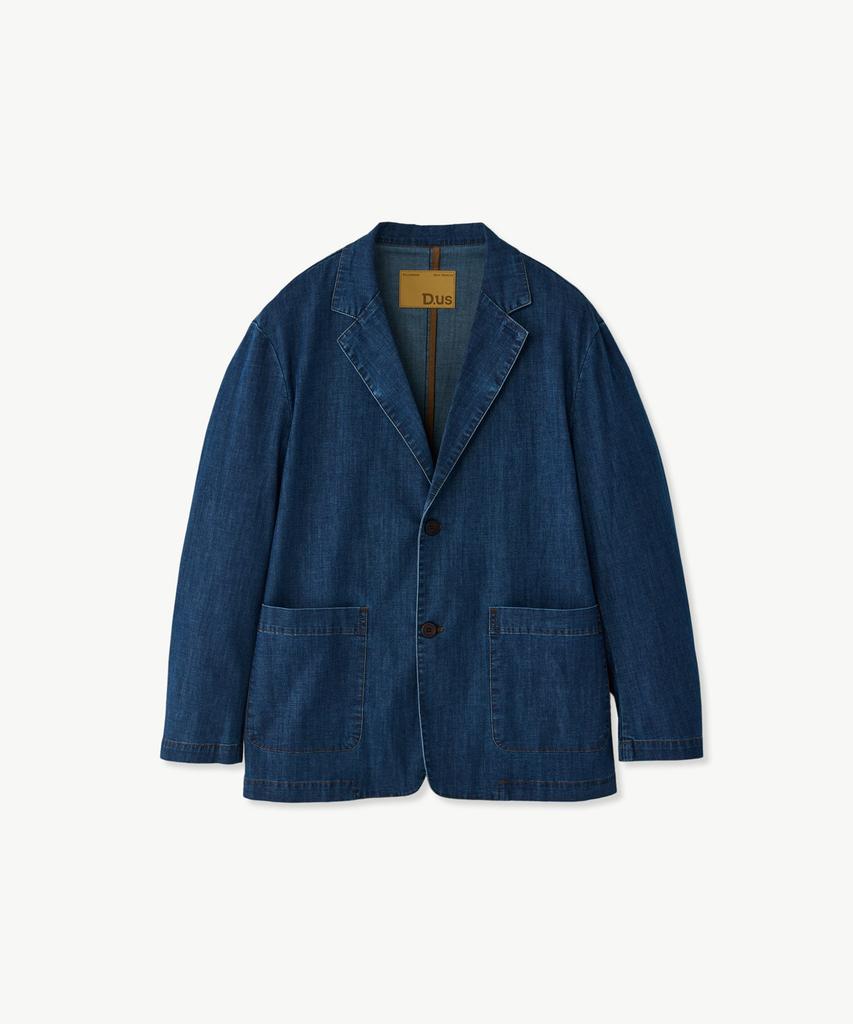 Stco Diems Natural Denim Setup Jacket Blue (Oversized)_Ddjwa01Osl