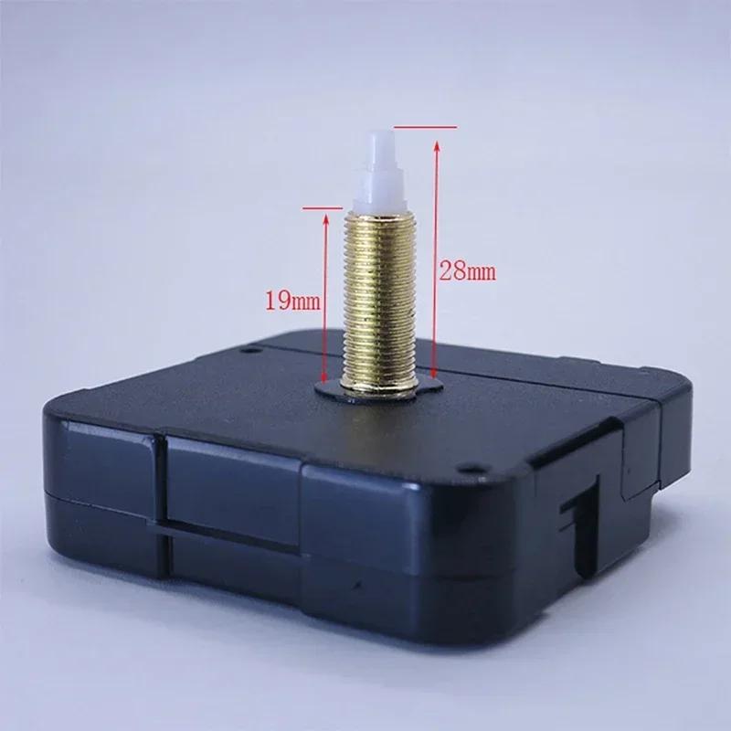 DIY Wall Clock Replament Movement Parts Repair Quartz Time Hands Clock Motor 20mm Maximum Dial Thickness 31mm Shaft Length