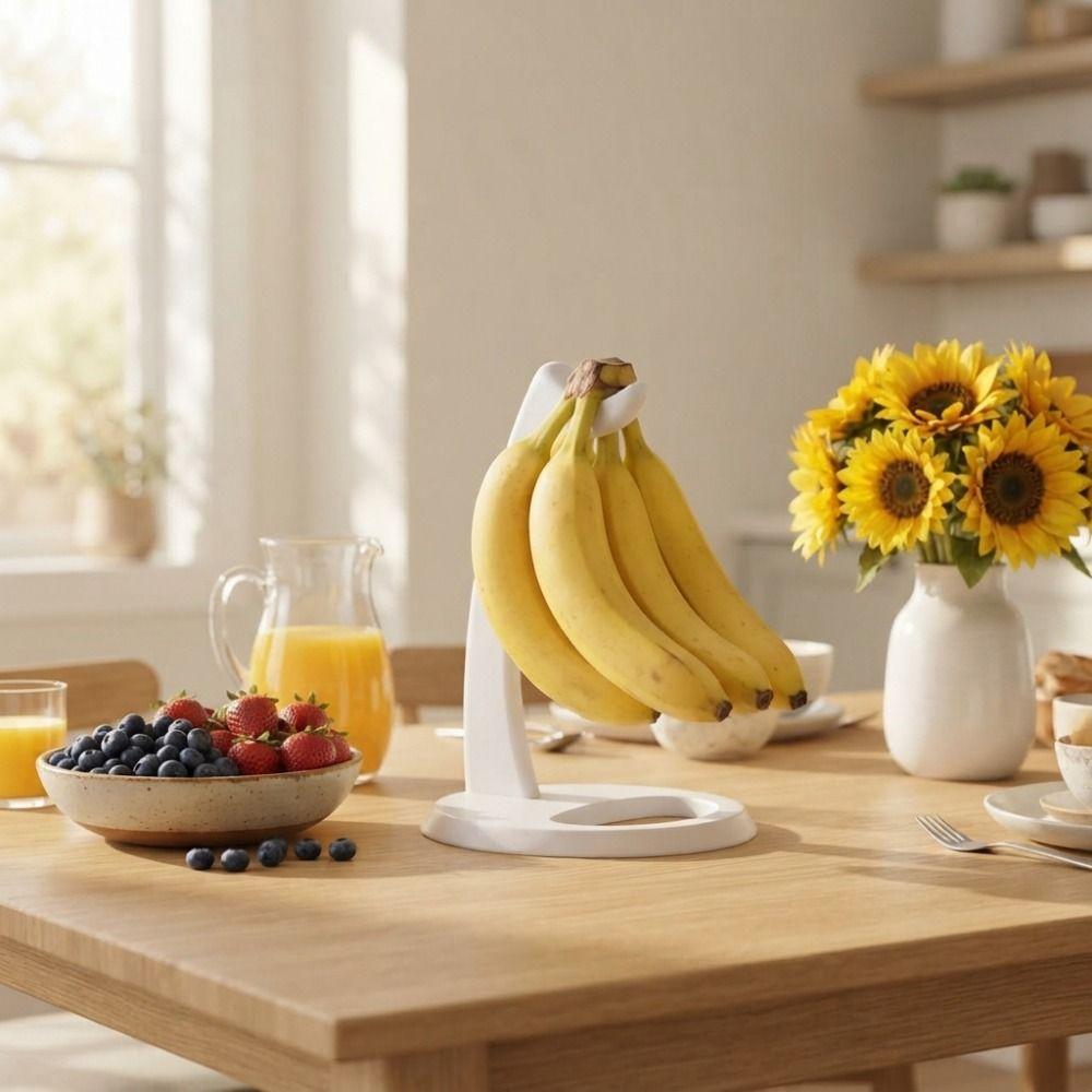 Plastic Banana Holder 3D Printed Fruit Storage Rack Banana Tree Stand Countertop Organizer