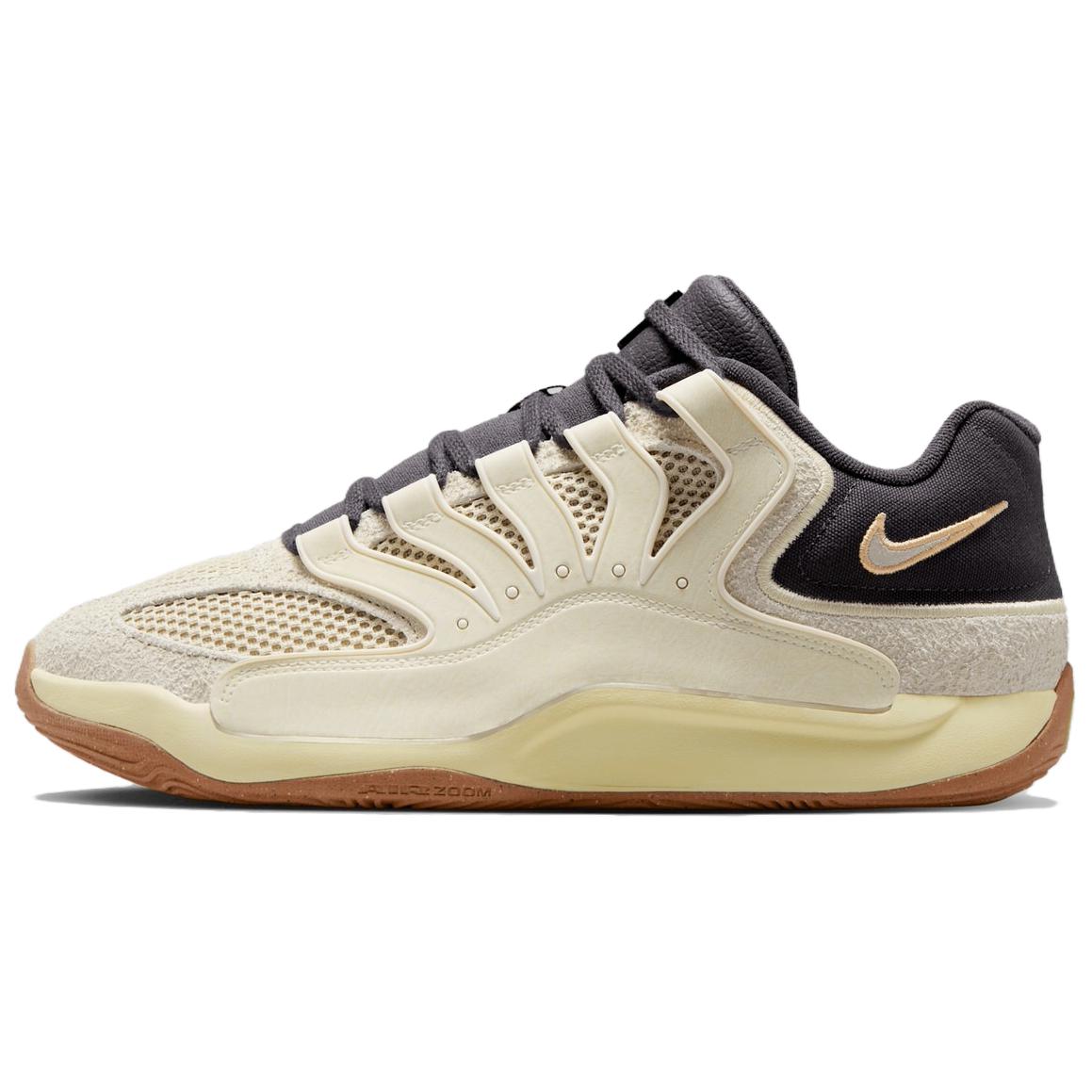 

Новые кроссовки для баскетбола Nike KD 18 с низким верхом Мужские Серо-белые II3841-100 43