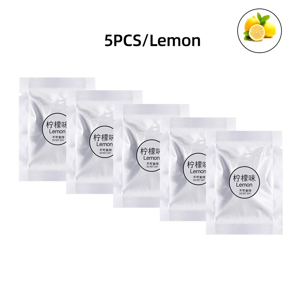 

10 шт. сменных таблеток для автомобильного ароматизатора - Премиальные ароматы для освежителя воздуха Pilot Bear (Аромат гардении/персика/зеленого чая/лаванды/лимона/океана/одеколона/) 5PCS-Lemon