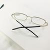 High Quality Real Glass Lens Reading Glasses Men Women Square Full Frame Presbyopic Glasses Anti-Scratch Diopter Eyewear