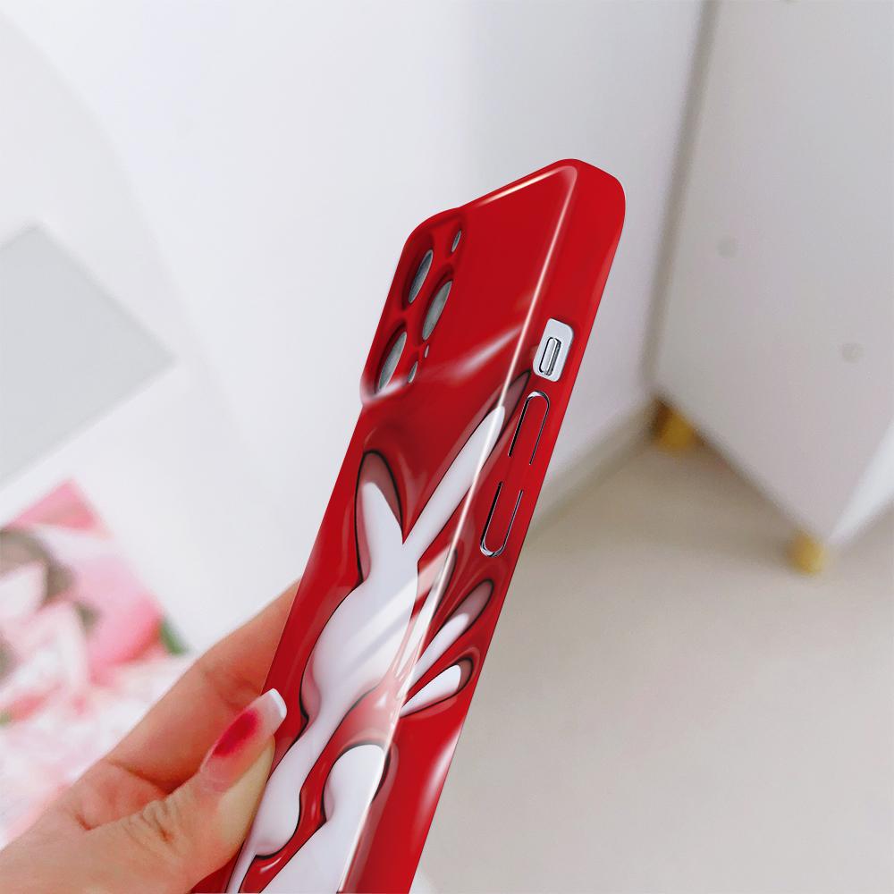 Etui na telefon z filmem all-inclusive, kreskówkowy modny design, twarda skorupa, pełne pokrycie, etui z ochroną aparatu dla Samsunga Xiaomi Poco Redmi Infinix Tecno