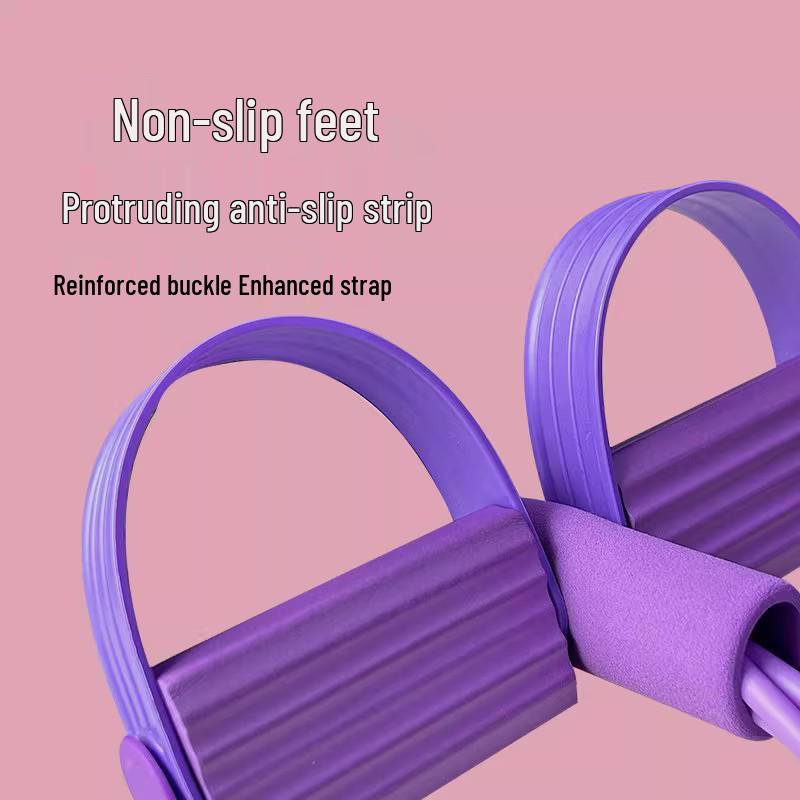 Women's Yoga Resistance Band: Pedal, Leg, and Back Workout for Home Fitness & Weight Loss