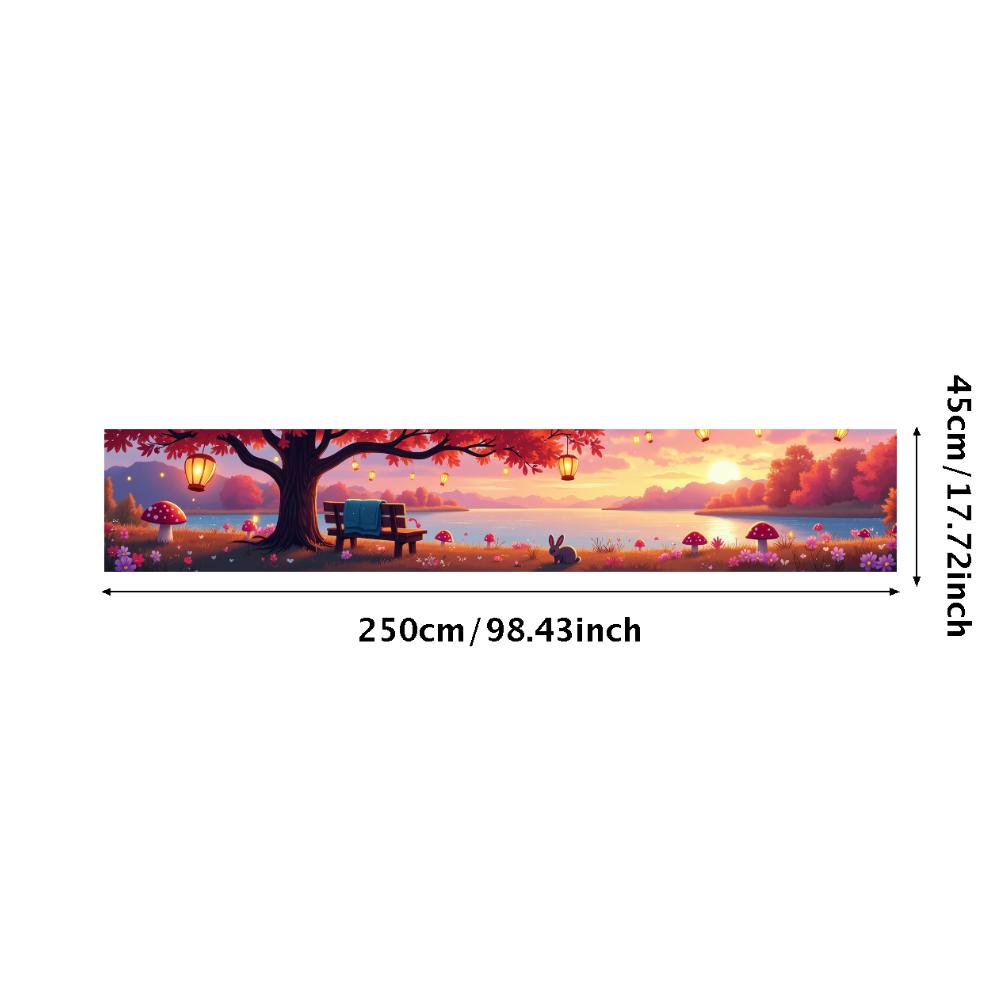 

Durable Display prop Vibrant Outdoor Decorative Backdrop Colorful Wall background for Social