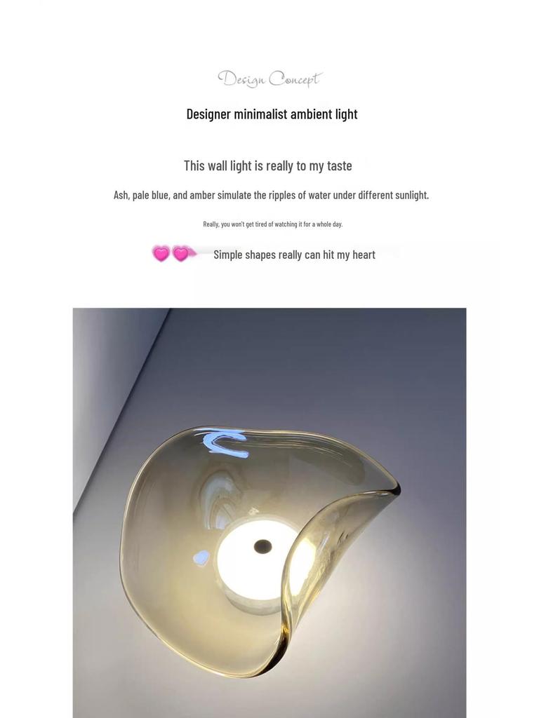 Nordic Modern Minimalist All-Copper Petal Pendant Light for Bedroom and Restaurant