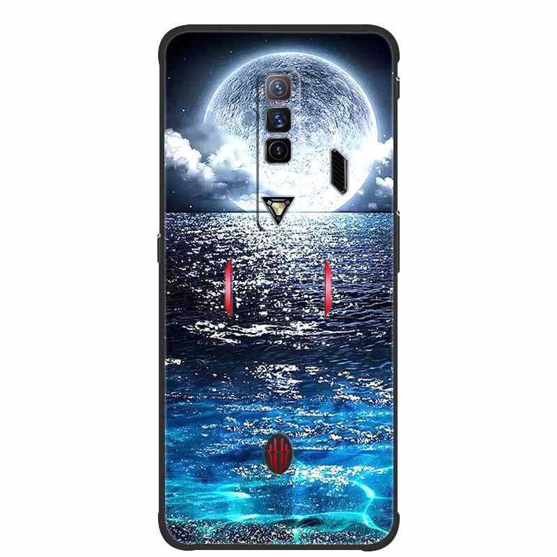For ZTE Nubia Red Magic 7 Cases 7Pro Fashion Soft TPU Silicone Back Cover For Redmagic 7 Pro Phone Cases Shockproof Fundas 2022