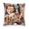 Mike Faist Collage Pillowcase Polyester Linen Velvet Creative Zip Decorative Home Cushion Cover