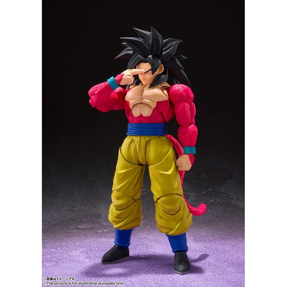 S.H.Figuarts Dragon Ball Z Super Saiyan 4 Son Goku Approximately 150mm PVC&ABS Painted Movable Figure